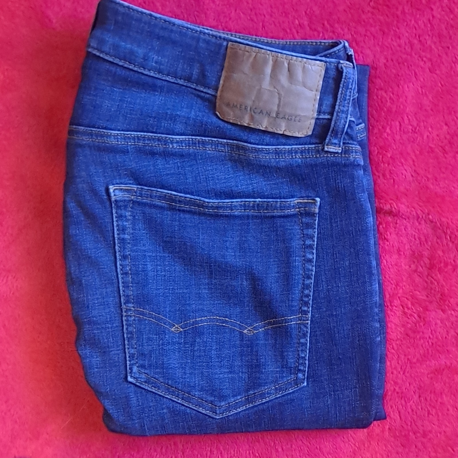 American Eagle Ne(x)t Level Flex Dark Wash Slim Skinny Low Rise Denim Jeans