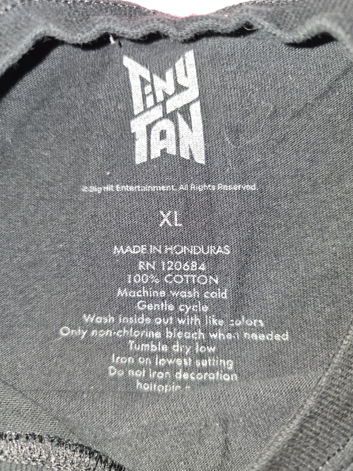 Tinytan Long Sleeve Shirt- XL