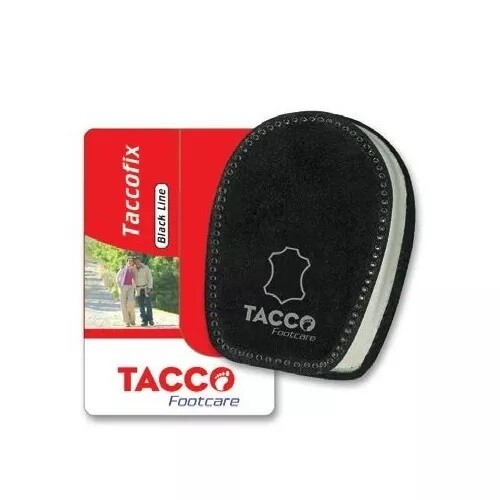 TACCO 702 Fix Shoe Heel Support Cushions Leather Insoles Inserts Black TaccoFix