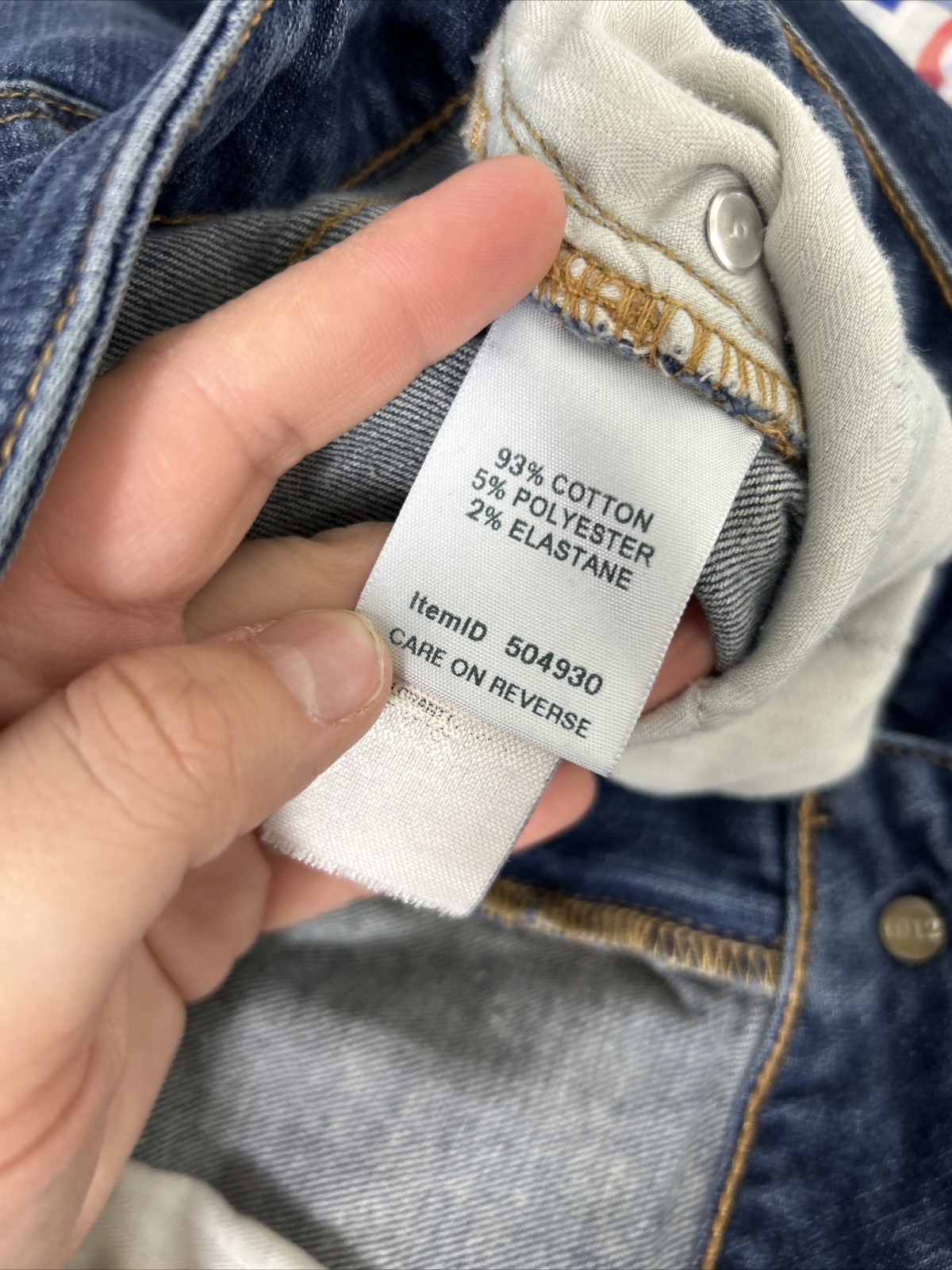 LL Bean Jeans Womens 12reg Classic Fit Stretch Denim Medium High Rise 504930