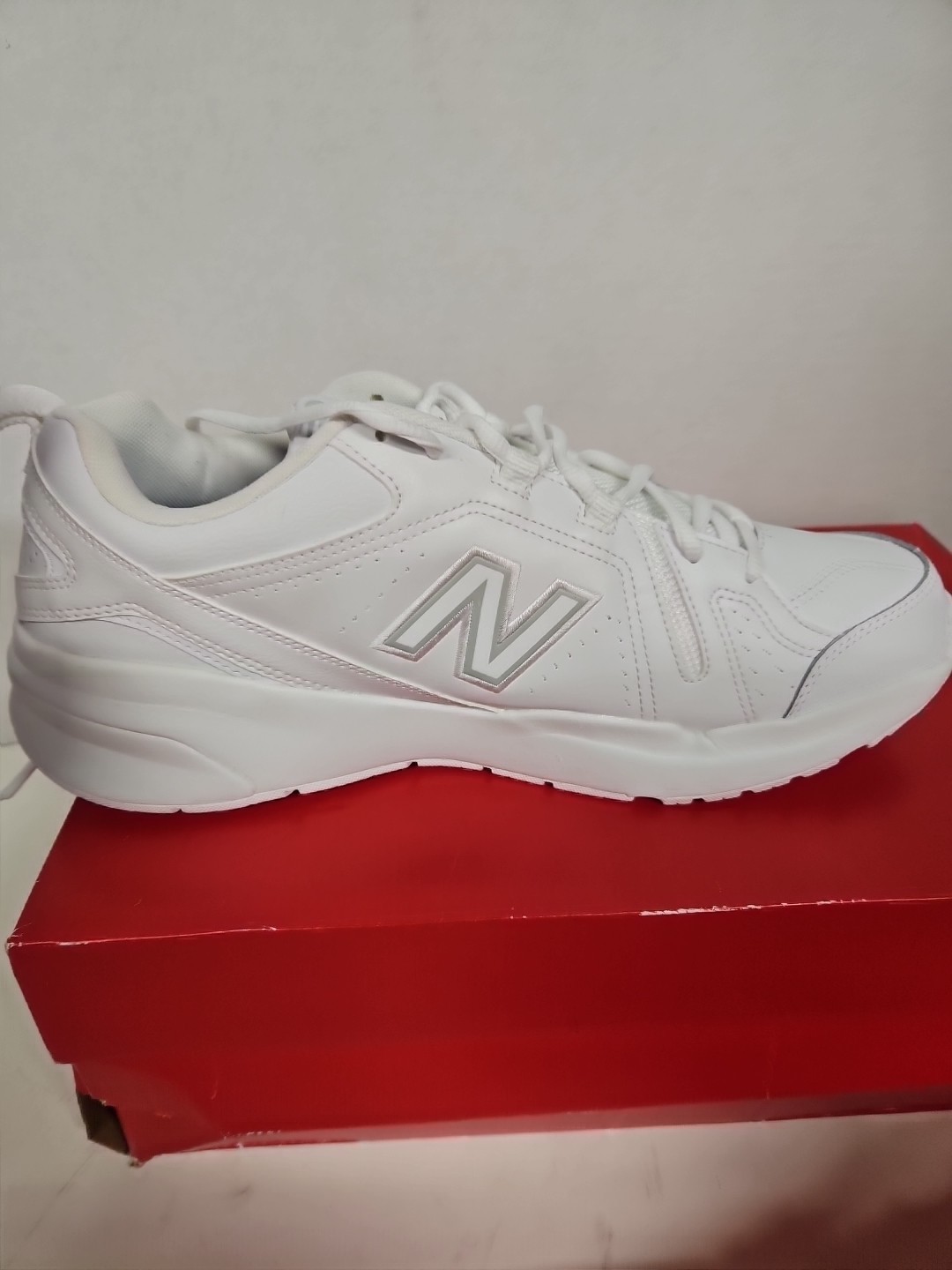 New Balance 608v5 Men’s Training Shoes Sneakers MX608AW5 – White/White