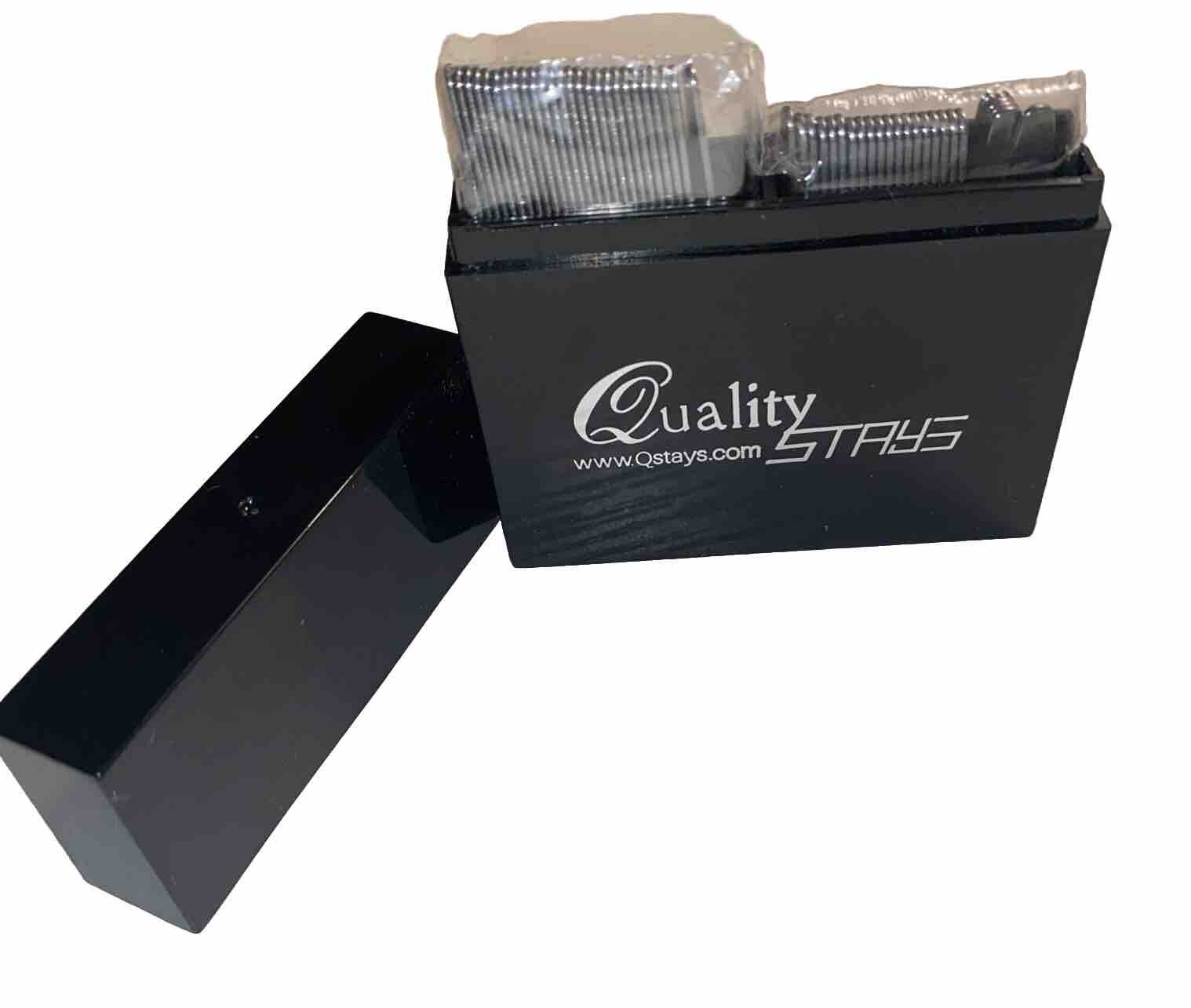 Stainless Steel Collar Stiffeners Lucite Box 50 PCS Luxury Item Quality