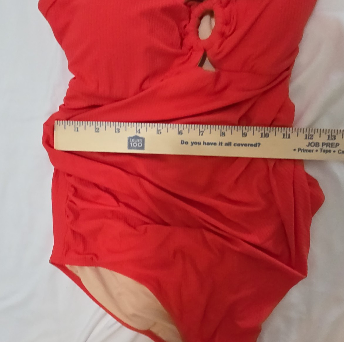Red Blooming Jelly Swimsuit 2XL New with tags