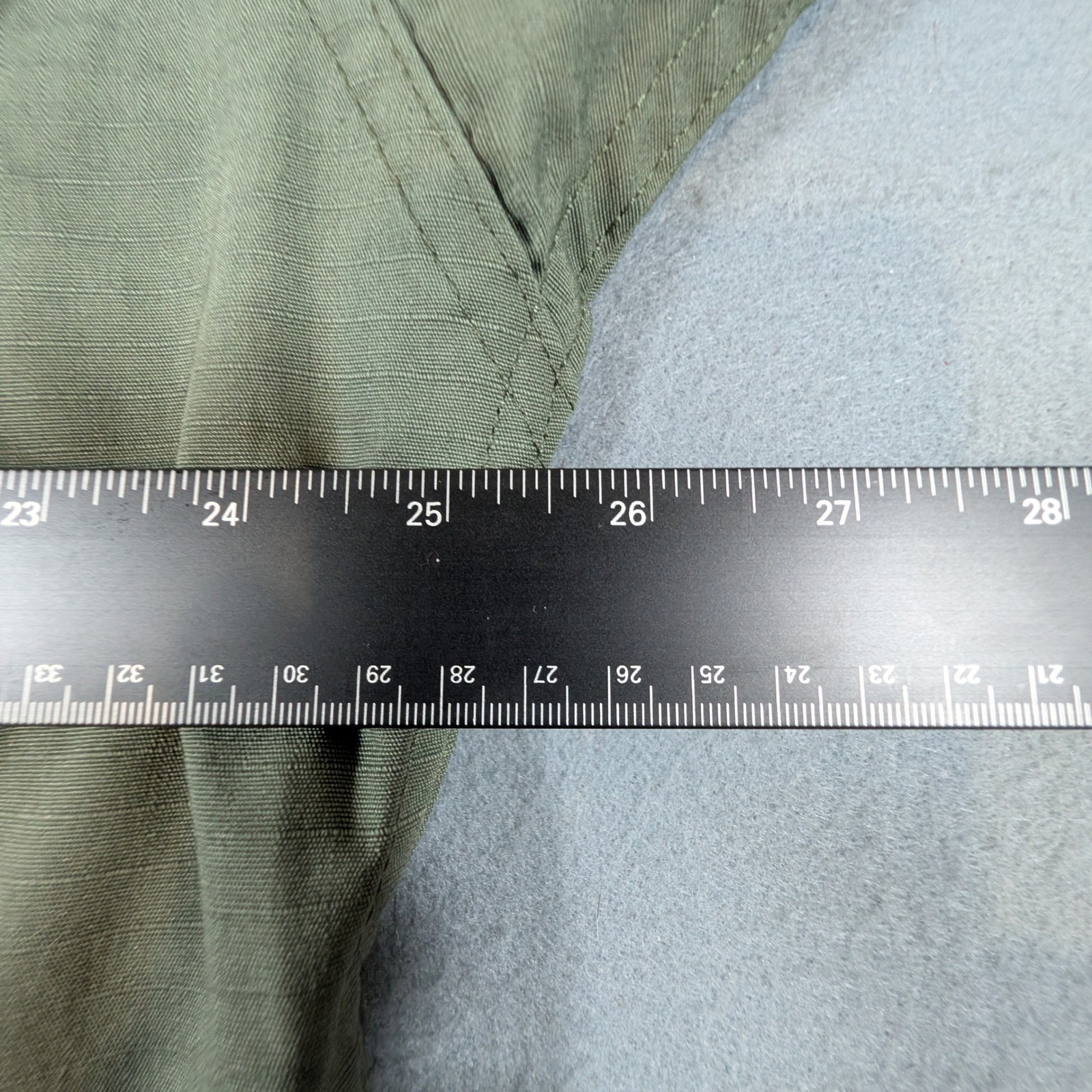 Tru-Spec Tactical Response Uniform Shirt Mens Large Regular Green Ripstop Jacket