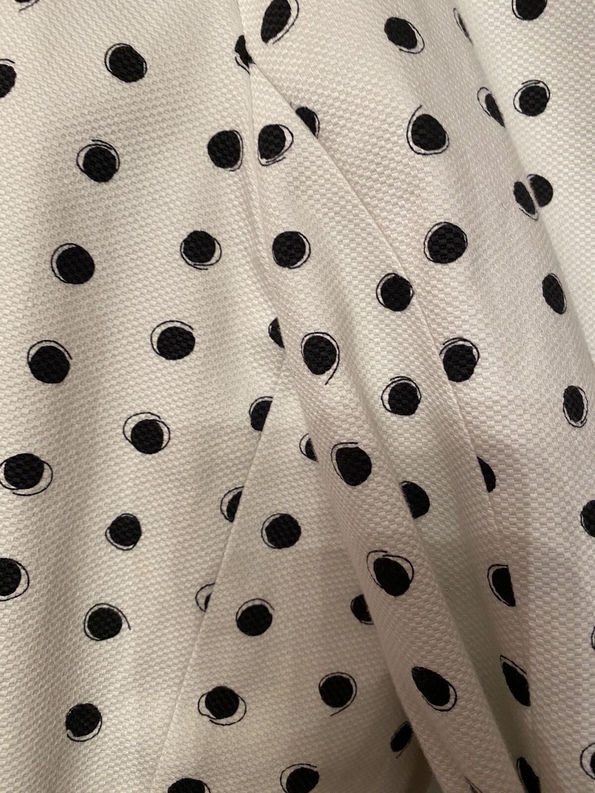 PECK&PECK WHITE BLACKPOLKA DOT BLAZERWOMENS SIZE 16 RN 58142