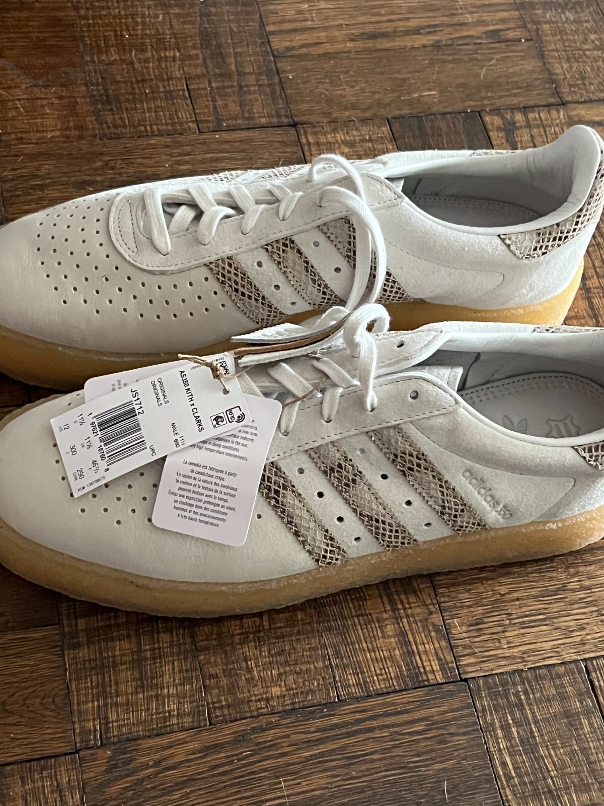 Size 12 US – Ronnie Fieg x Clarks x adidas 8th Street AS350 Kithmas