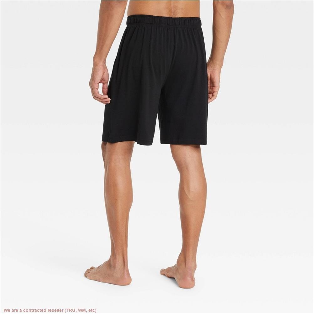 Men’s 9″ Knit Pajama Shorts – Goodfellow & Co Black L *SEE DEAL!!!*