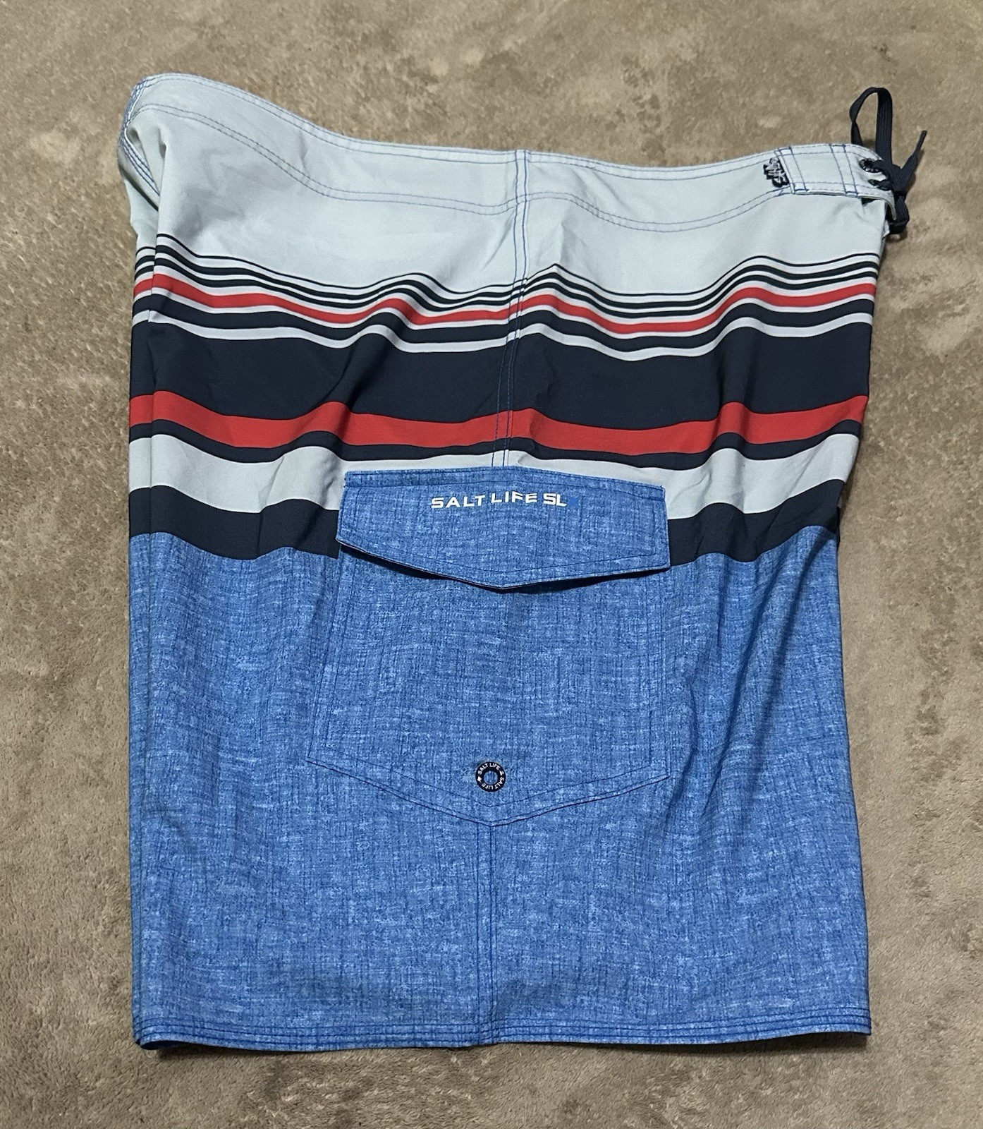Salt Life SLX-QD & Hurley Phantom Men’s Board Shorts Lot 2 Size 34 Striped