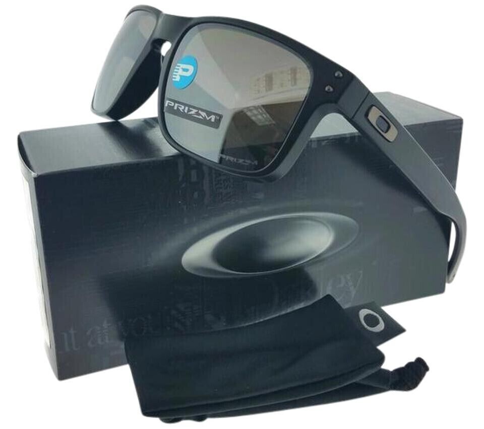 Oakley Holbrook POLARIZED Sunglasses OO9102-D655 Matte Black W/ PRIZM Black Lens