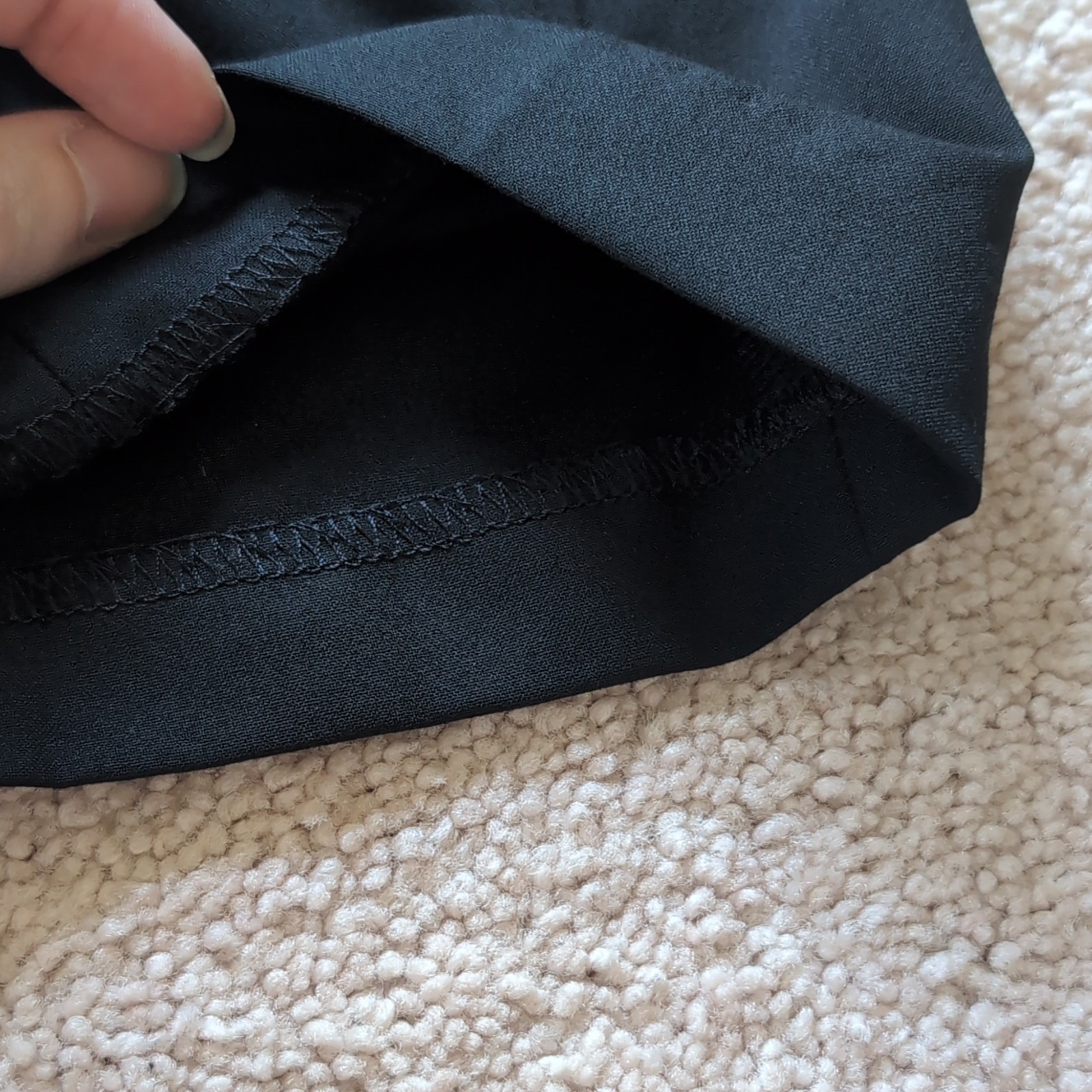 Reaction Kenneth Cole Premium Flex Skinny Fit Dress Pants Black 34×34 Stretch
