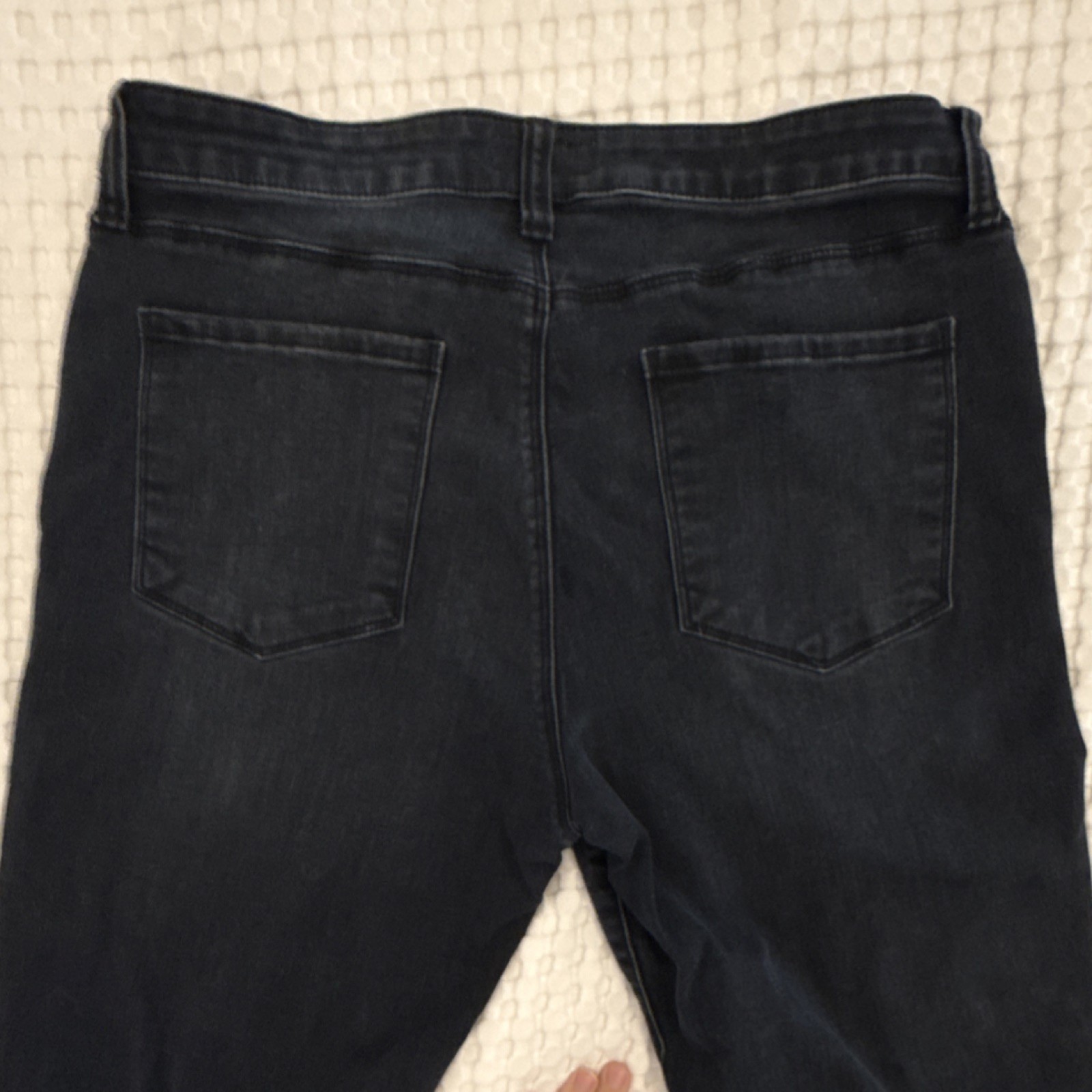 KUT from the Kloth Fab Ab High Rise Flare Jeans Black 12 KP1528MD9