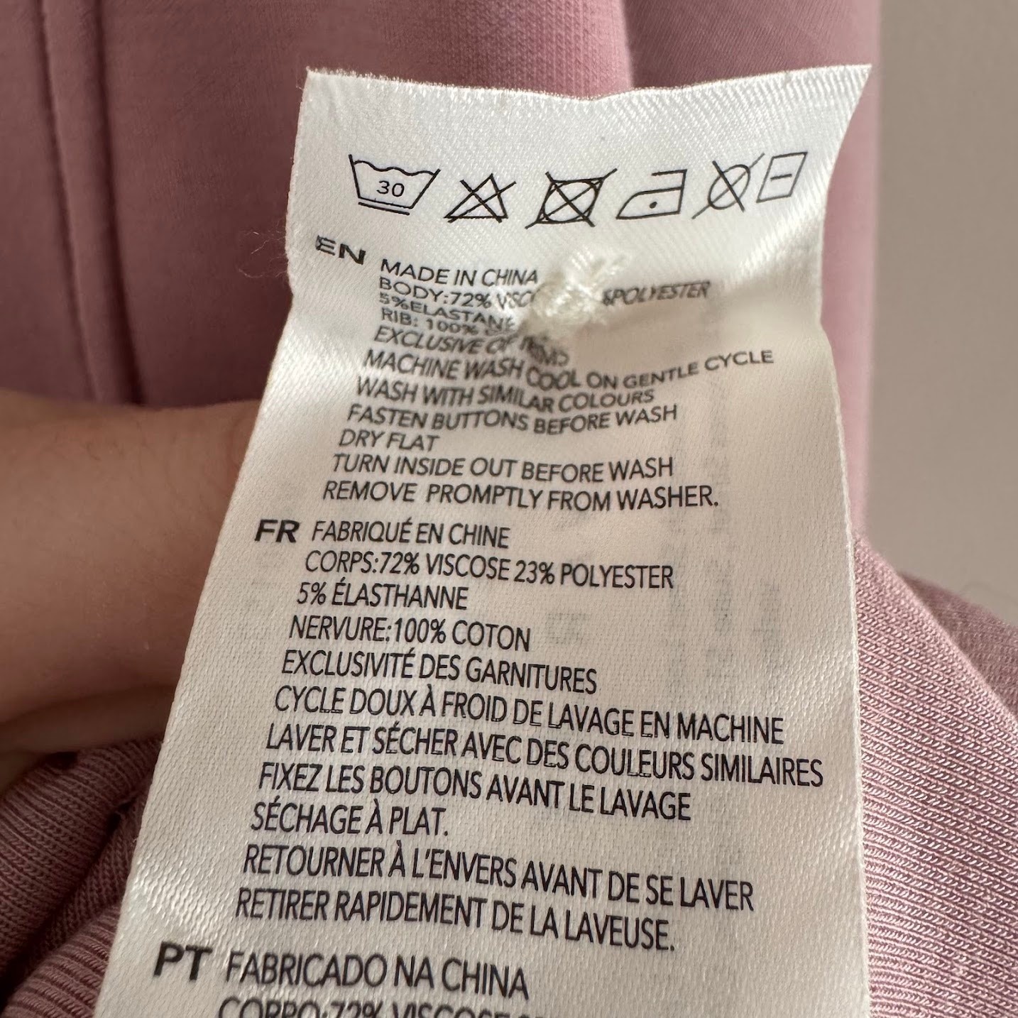 Varley DoubleSoft Decker Off Court Cardigan Preppy Size Small
