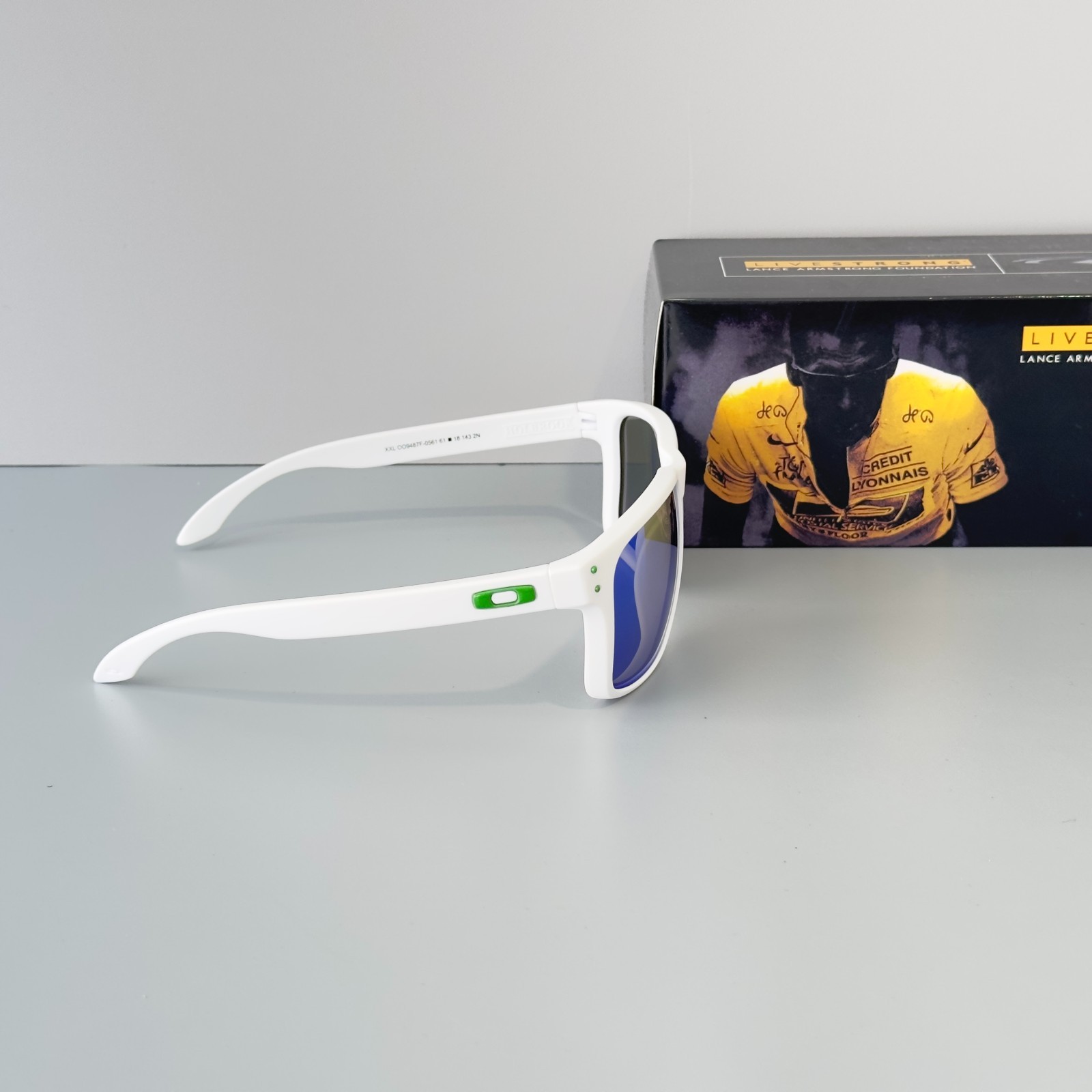 Oakley Holbrook XXL OO9487 Sunglasses White Frame Green Lenses Unisex