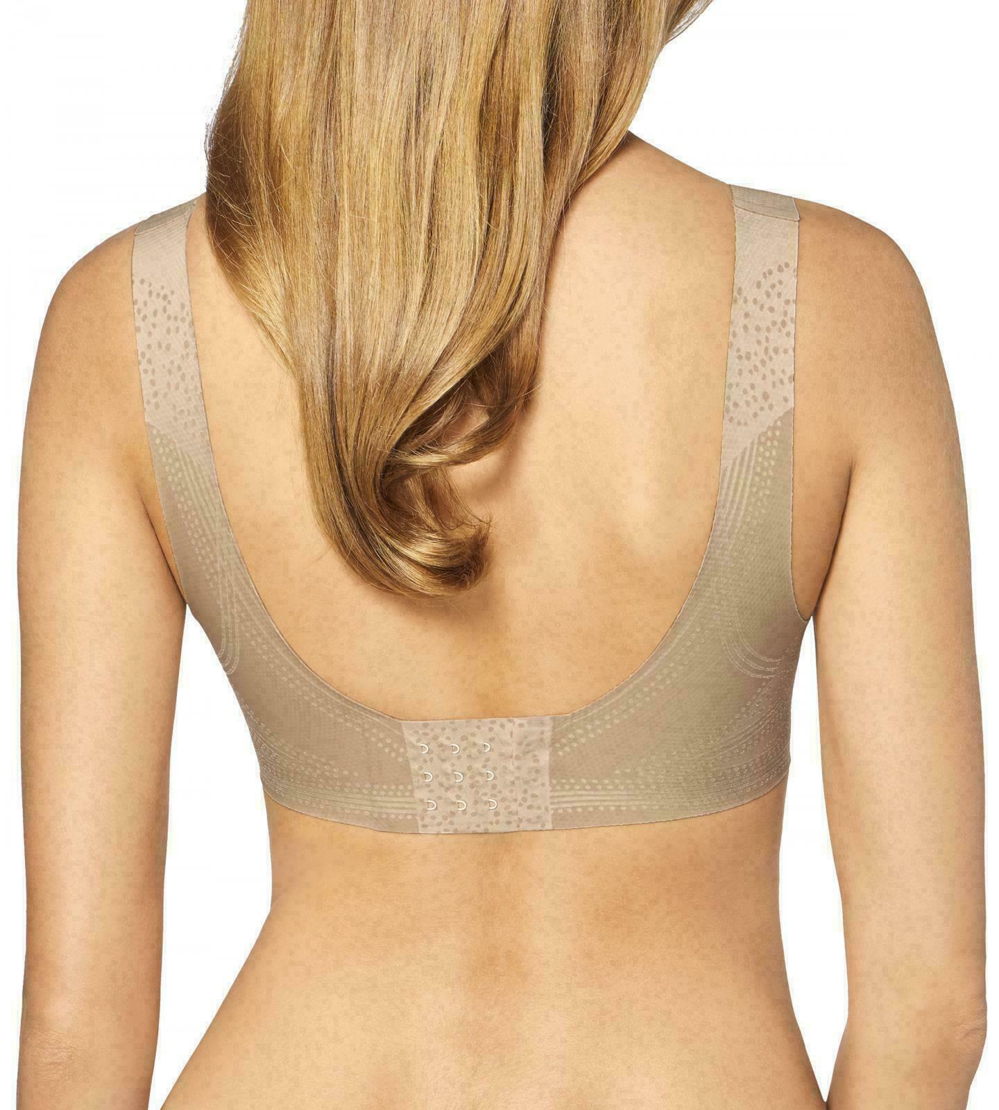 Sloggi Zero Feel Bralette Bra Top 10194066 Non-Wired Smooth Seamless BNWT