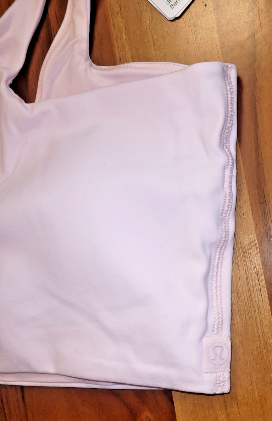 NWT Lululemon Bend This V & Racer Bra-Strawberry Milkshake XXS/XS, S/M, L/XL HOT
