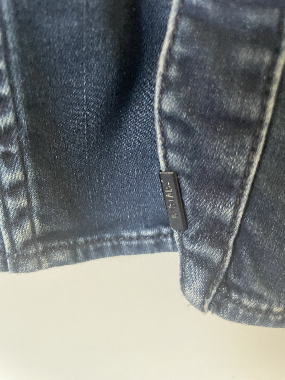 G-Star RAW Women’s Arc Slim 3D Western Denim Shirt Navy Blue Size Medium
