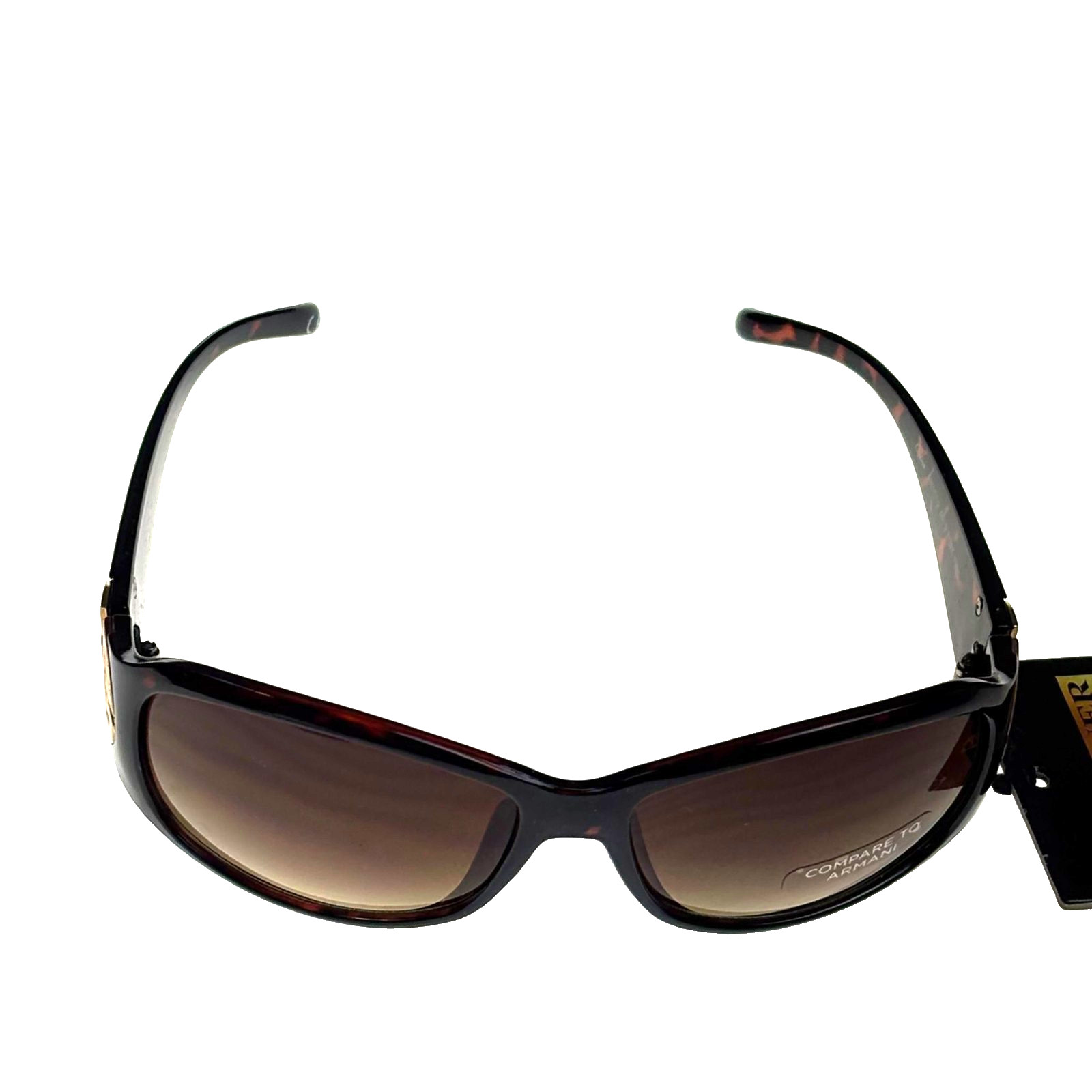 Designer Inspired Sunglasses 100% UVA UVB Protection Brown Tortoise Plastic NEW