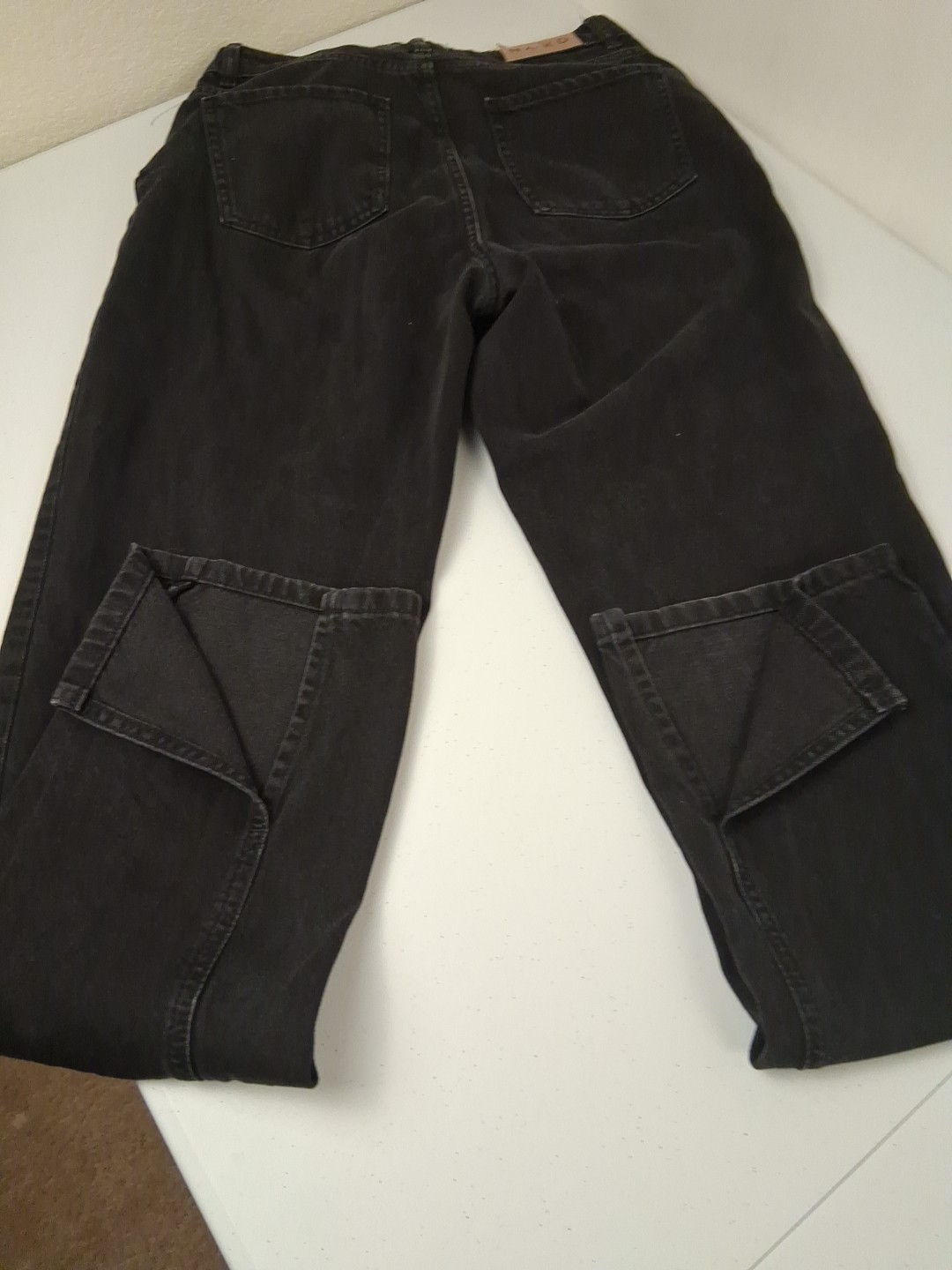 NA-KD High Rise Skinny Jean Front Slit Hem Size 40 Turkey Excellent Condition