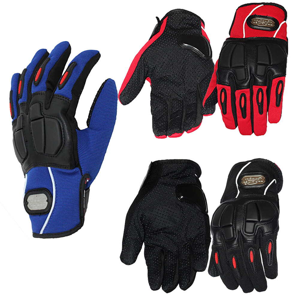 Outdoor Motorcycle Gloves Cycling Fingerless Full Finger Gel Pad Gloves for Men