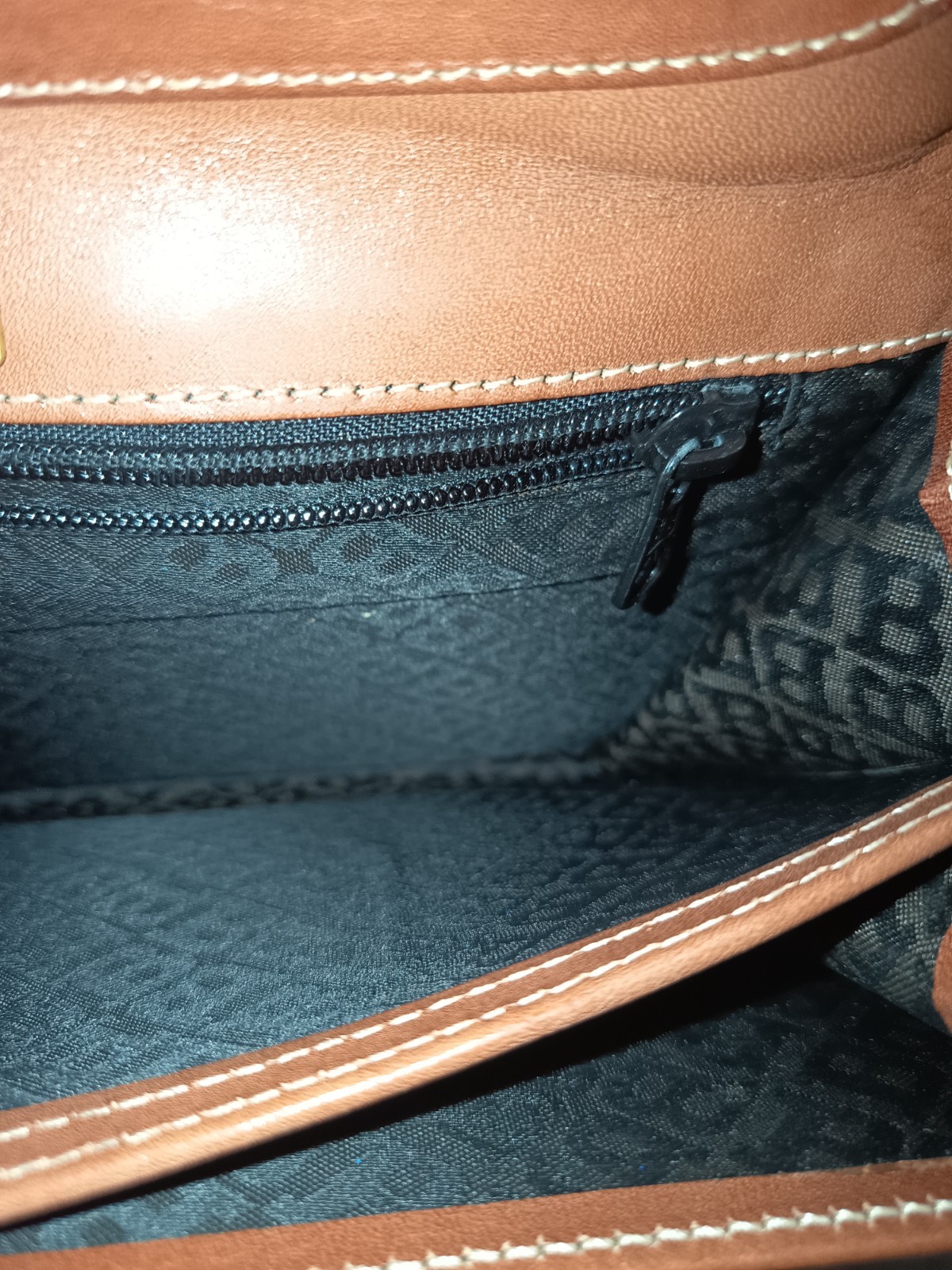 Bally Vintage Executive Foldover Organizer Brown Leather Clutch Bag (Unisex)