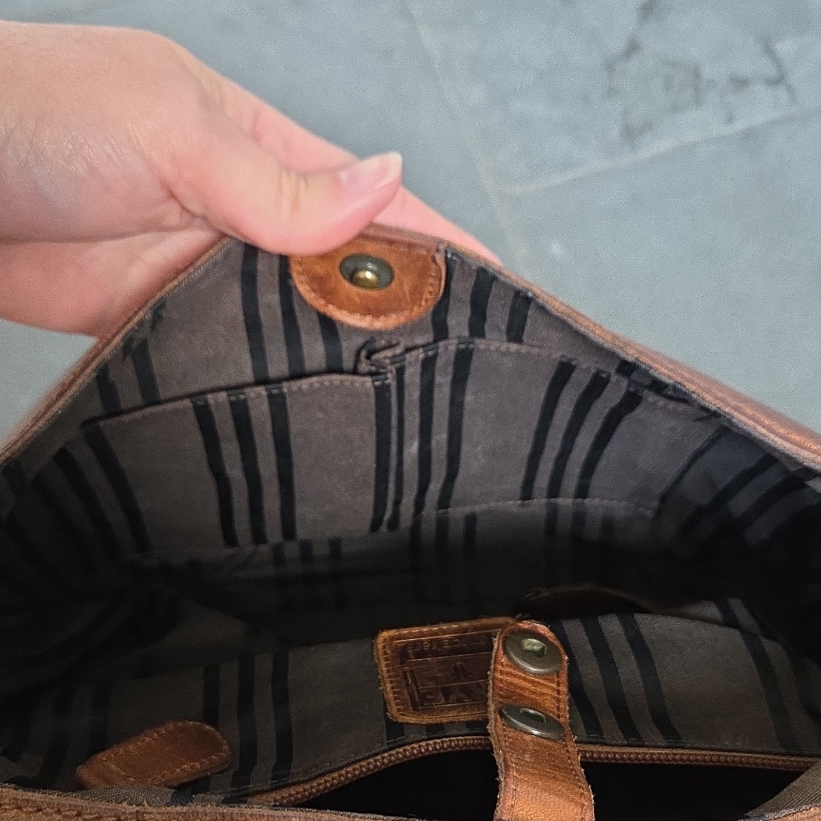 Frye Melissa Cognac Saddle Bag Crossbody