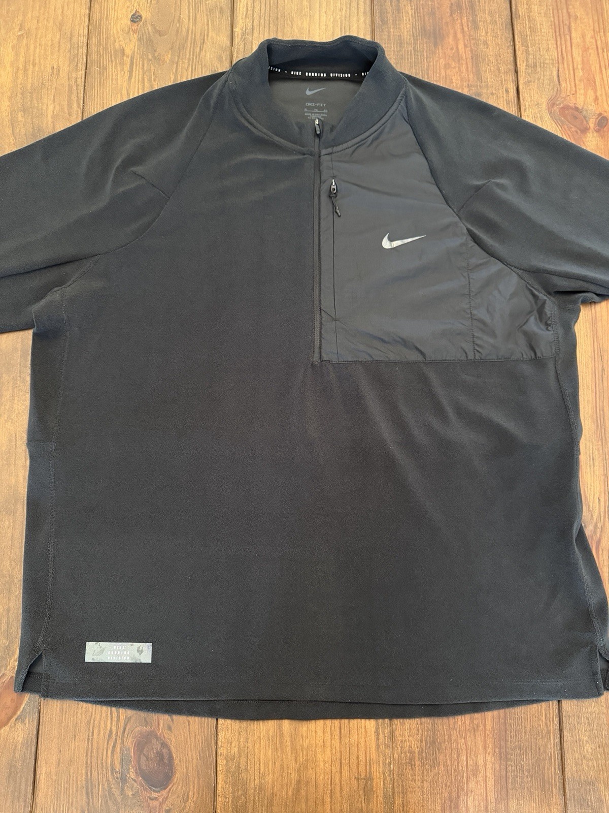 Nike Men’s Dri-FIT Running Division 1/2-Zip Mid Layer Running Top XL FB8540-010