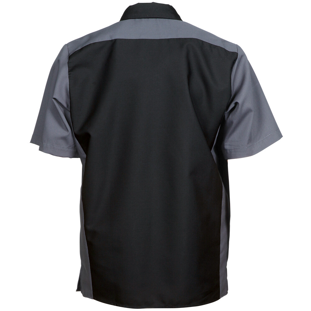 Mechanic Work Shirts Two Tone Motorsport 2 Pocket Industrial Uniform Clothes