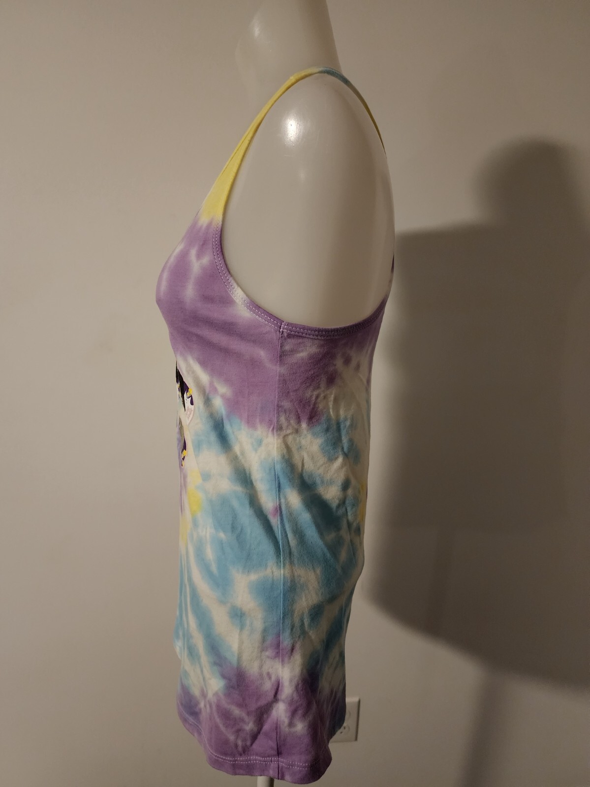 BRAND NEW Womens TinyTAN inpired by BTS Kpop Tye Dye Graphic Tank Top Sz L