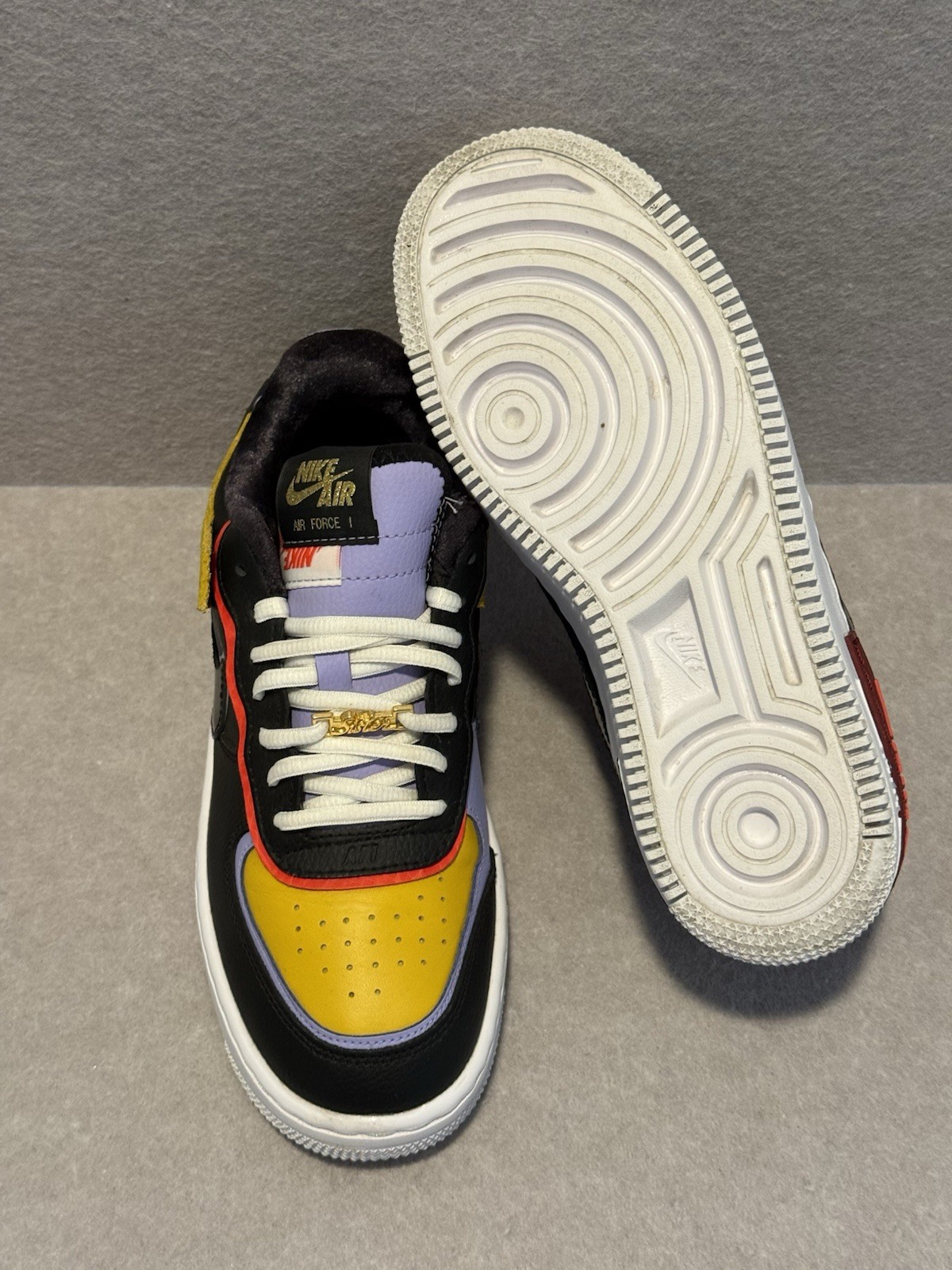Size 7 – Nike Air Force 1 Shadow Dark Sulfur W
