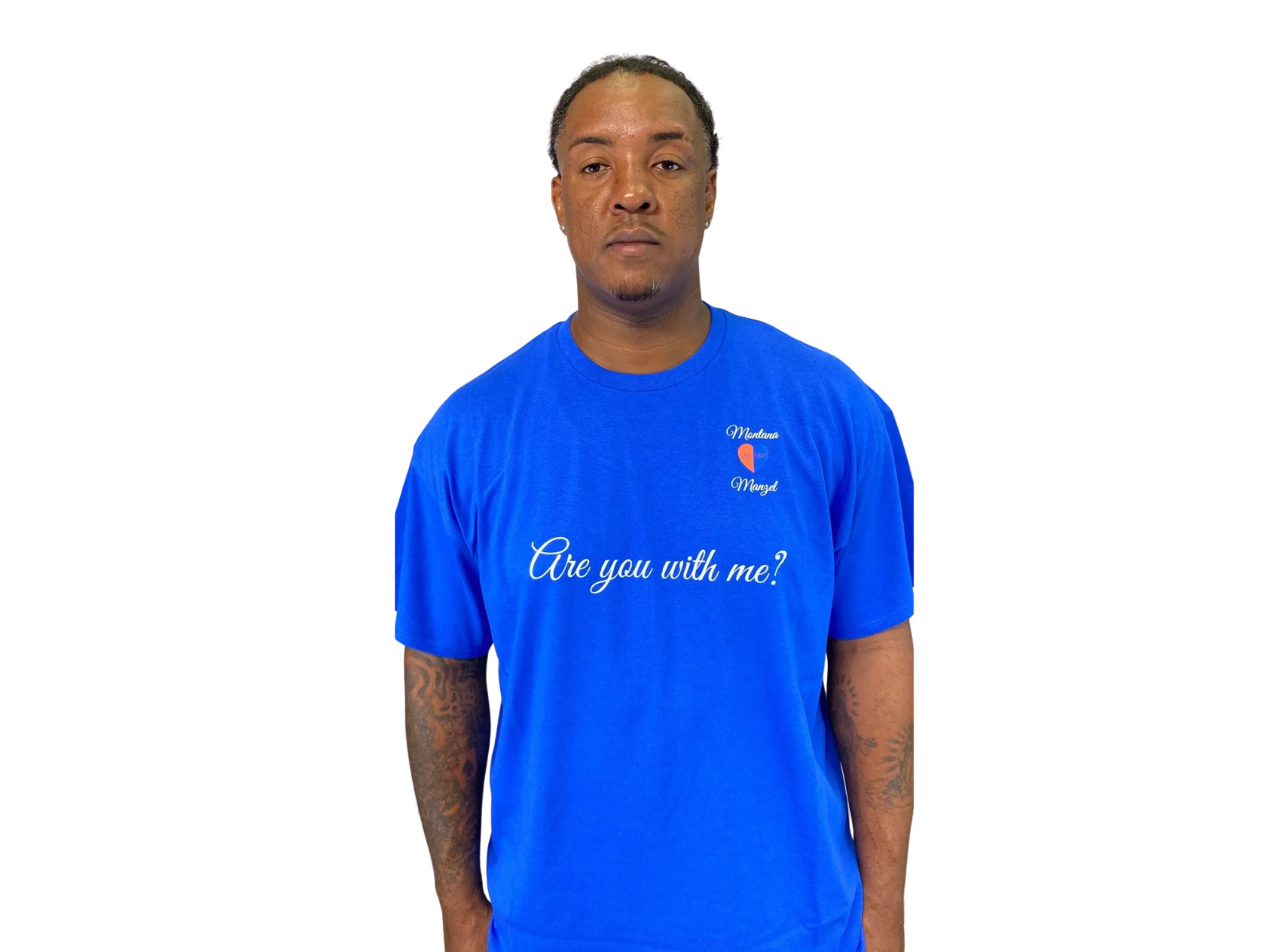 Are You With Me? Unisex T-Shirt (Heart Logo) | *Multiple Colors/Sizes Available*