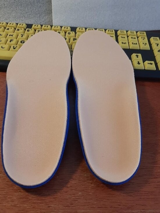 NEW ! Cushion Fitting Run & Walk Footwear Remove Insole Support Sz M / 11×4 Inch