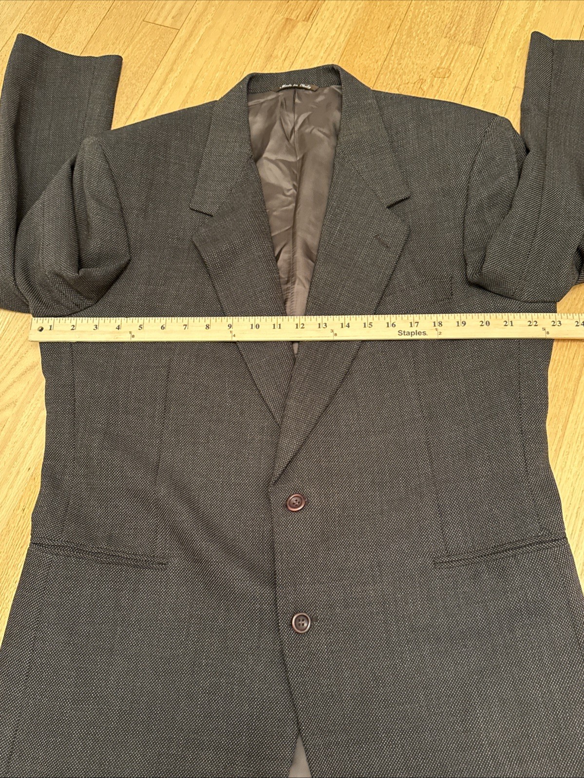 Canali for Bloomingdale’s 100% Wool Blazer Jacket 56R Italy 46US