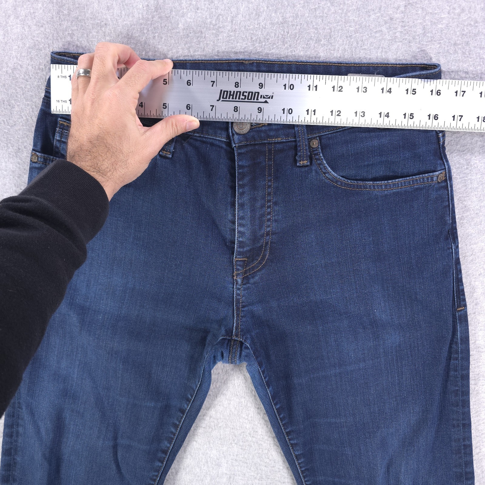 Mavi Zach Straight Stretch Flex Casual Denim Jeans Mens 32×30 (32×29)