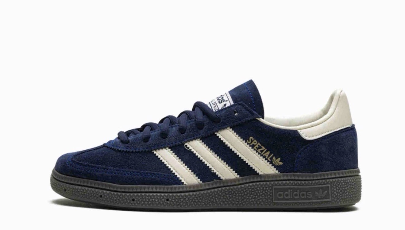 Adidas HandBall Spezial Men’s Sizes 9.5-10.5 Casual Shoe Blue White Gum Trainer