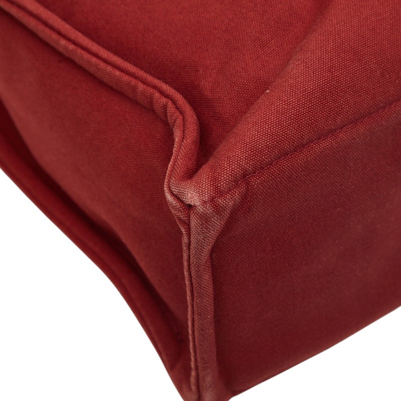 Hermes Vintage Fourre Tout MM TOTE Bag.canvas red from JAPAN.