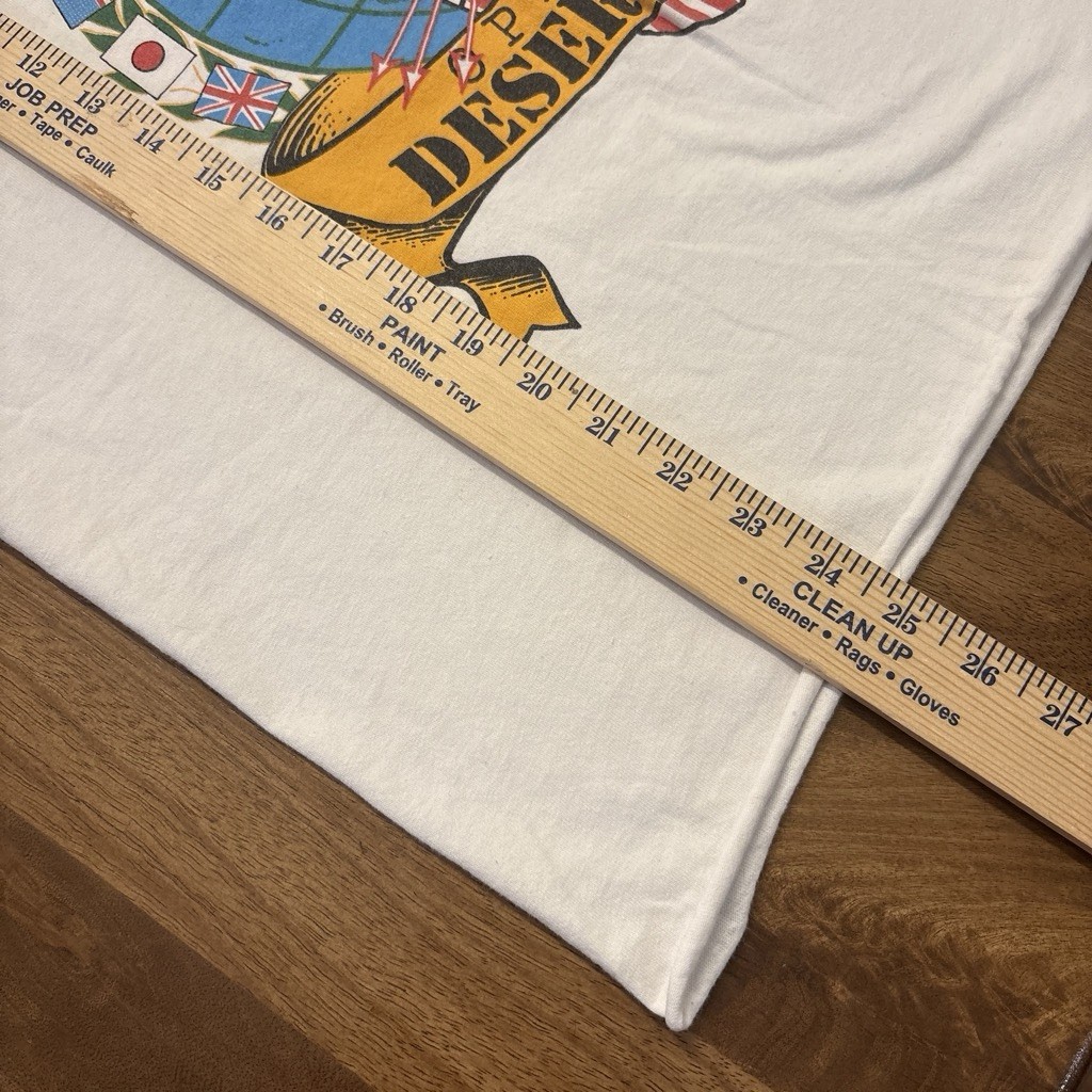 Vintage 90’s Stedman XL Cotton Operation Desert Shield T-Shirt