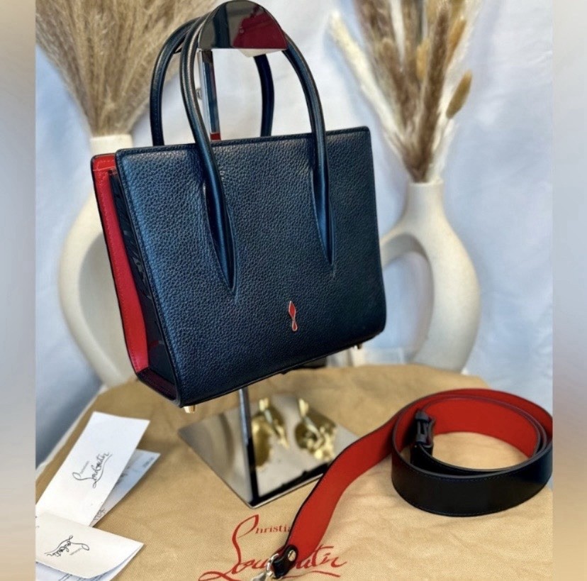 Christian Louboutin Paloma Mini Multicolor Spikes Loubinhesky Crossbody Bag