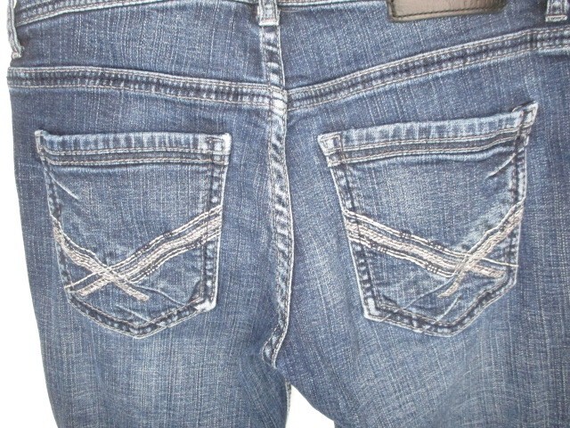 Buckle BKE Aiden Jeans Mens 30×30 Blue Boot Cut Bootcut Medium Dark