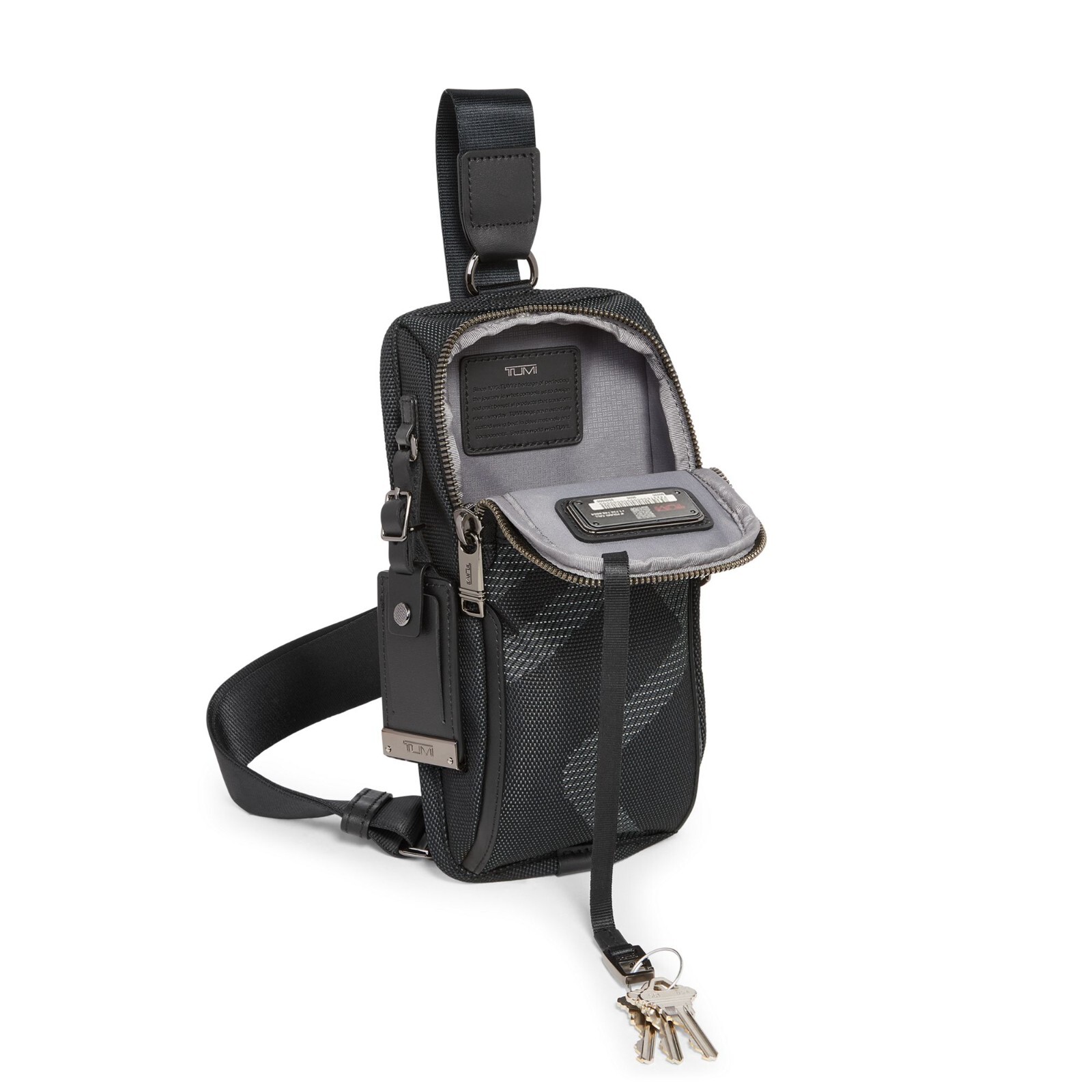 NEW TUMI Alpha 3 Compact Sling One Shoulder Bag Popular Model Black outlet