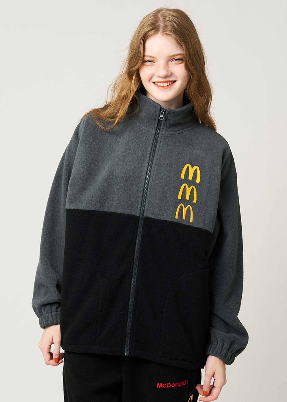 [Japan Limited] graniph McDonald’s Fleece Blouson i’m lovin’ it Golden Arch Rare