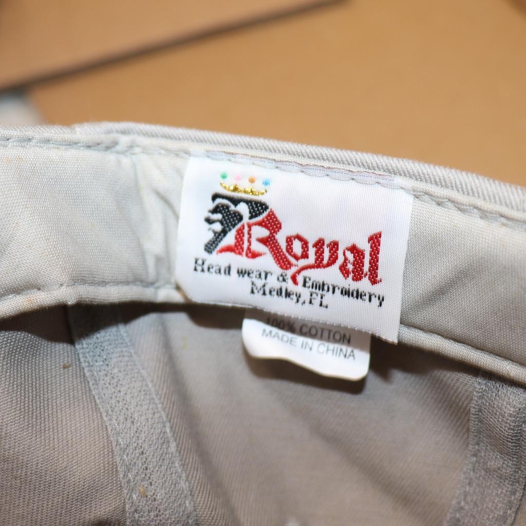 Vintage Royal Australia Map Kangaroo Koala Bear Tan Baseball Cap Hat GN#26