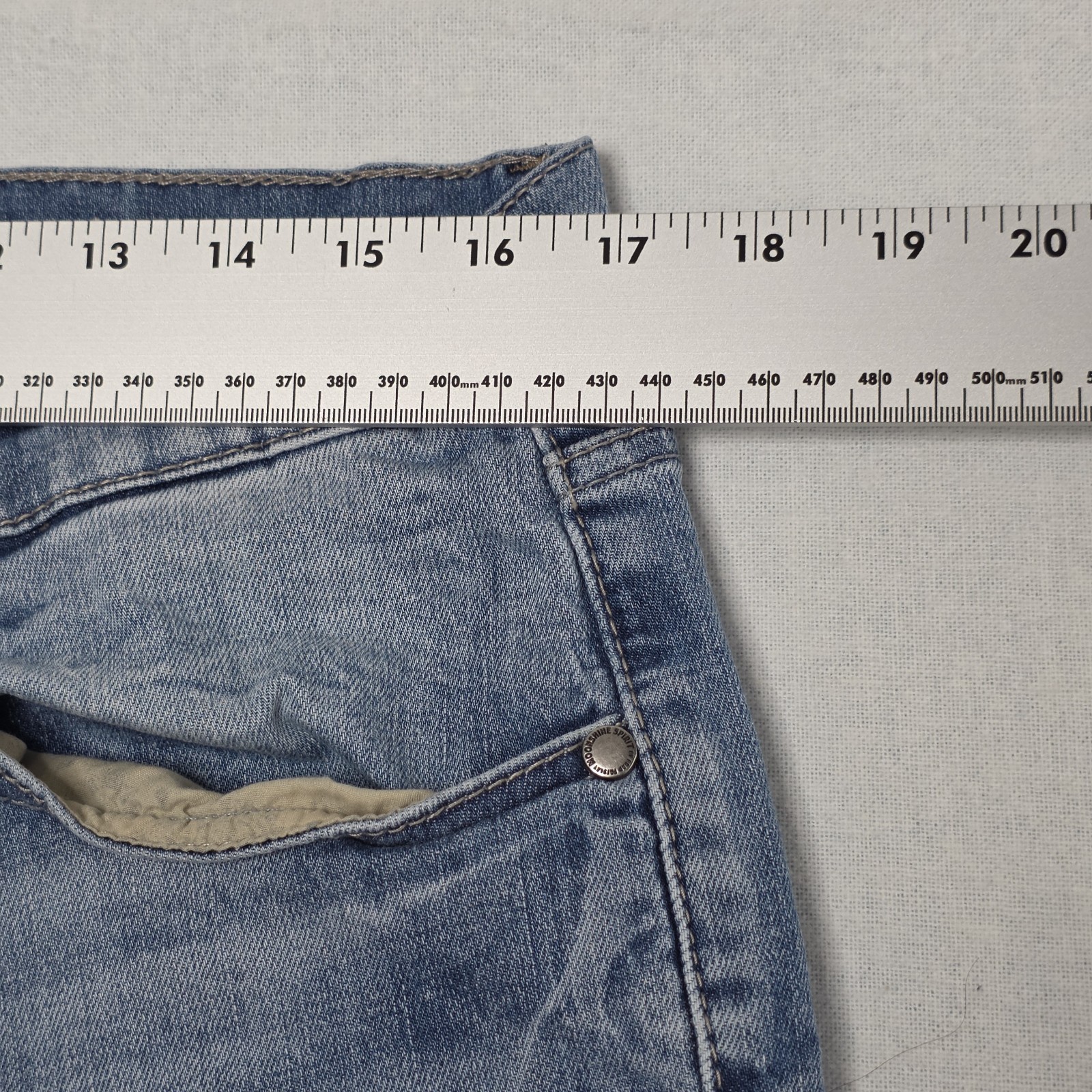 Moon Shine Spirit Mens 34×30 120 Proof Slim Straight Jeans Brad Paisley