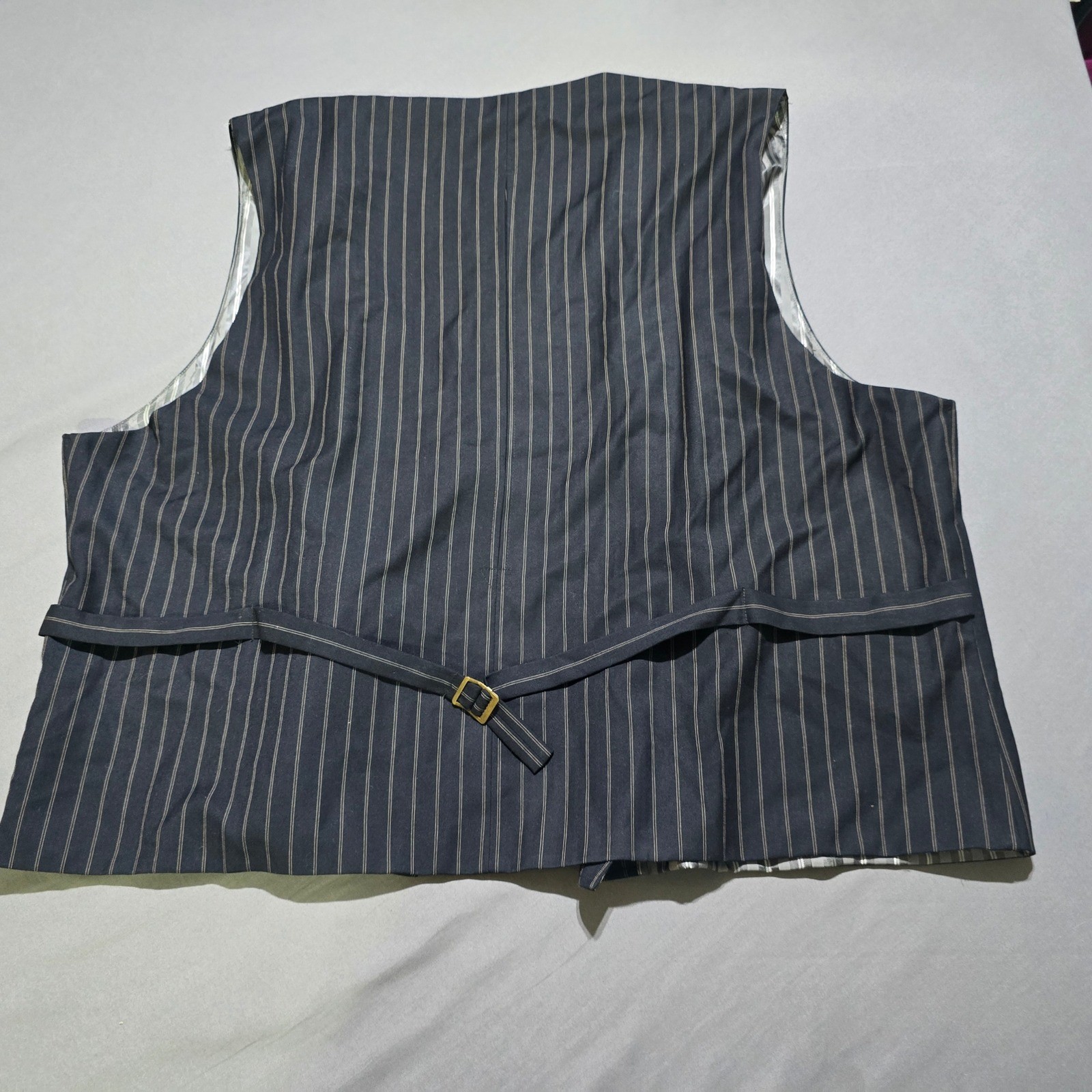 Caravelli Fusion 3 Piece Suit Mens jacket 56L 52×28 pants Vest pinstripe