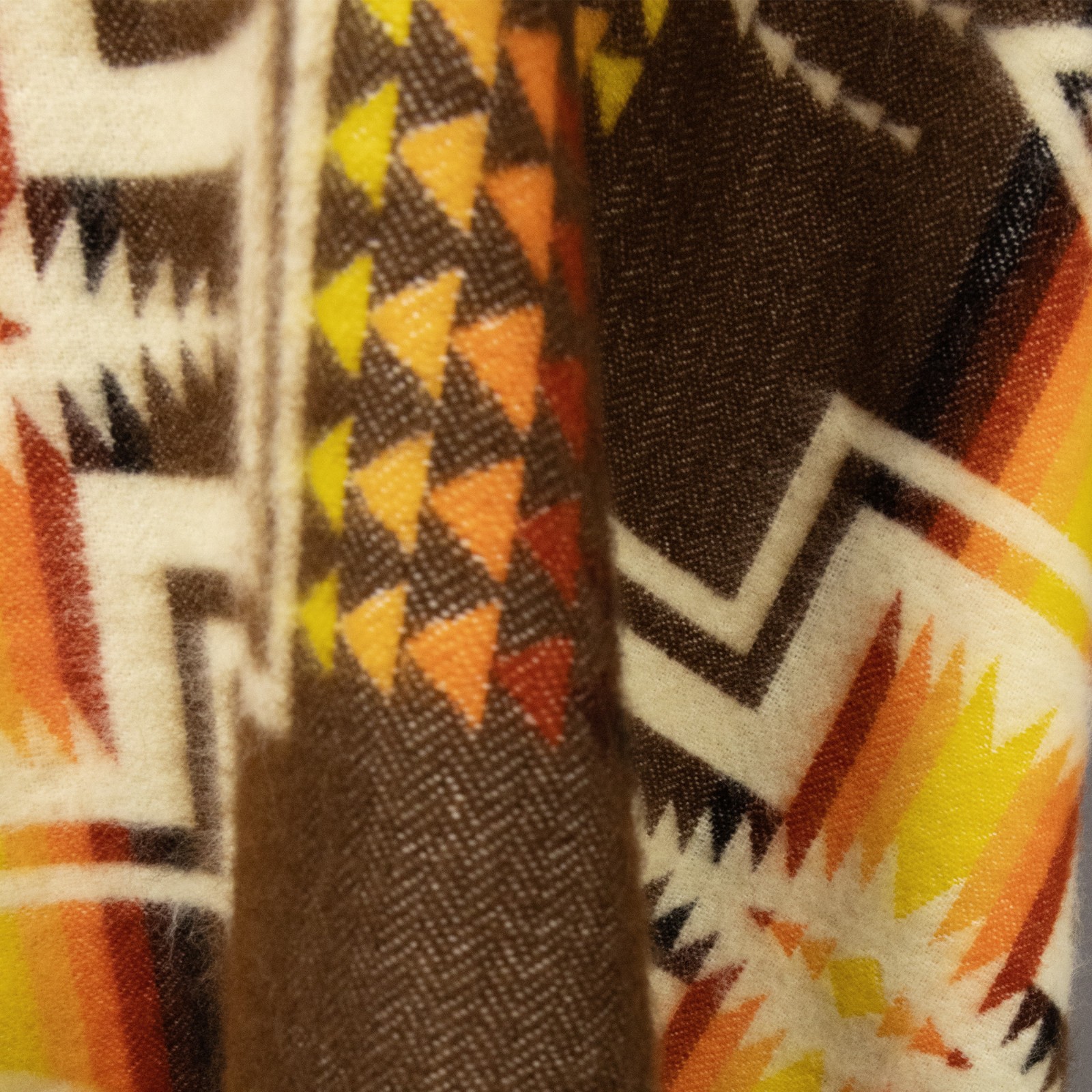 ALPACA WOOL HOODED PONCHO AZTEC SOUTHWEST BOHO UNISEX ONE SIZE S-XXL