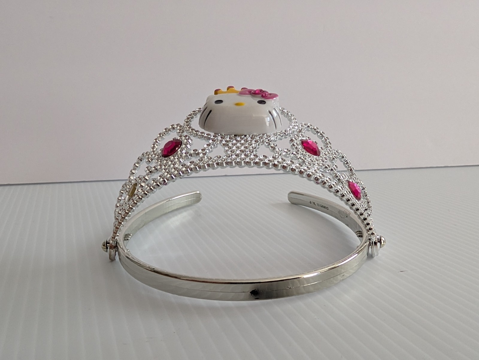 Hello Kitty Rhinestone Tiara Headband Princess Crown Sanrio Pink Girls Costume