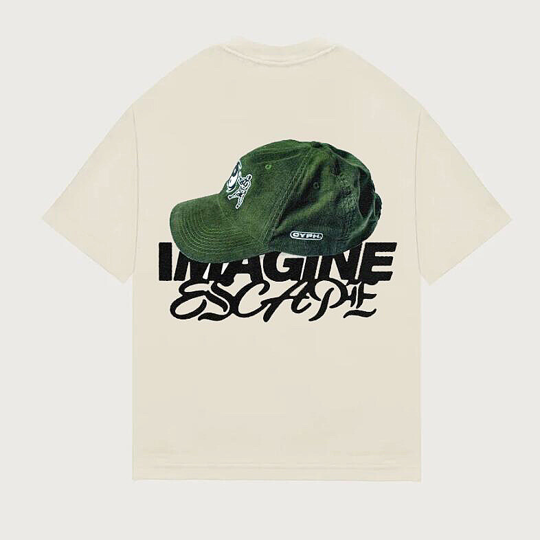 Short-Sleeve Imagine Escape Graphic T-shirt at eBay men’s clothing store