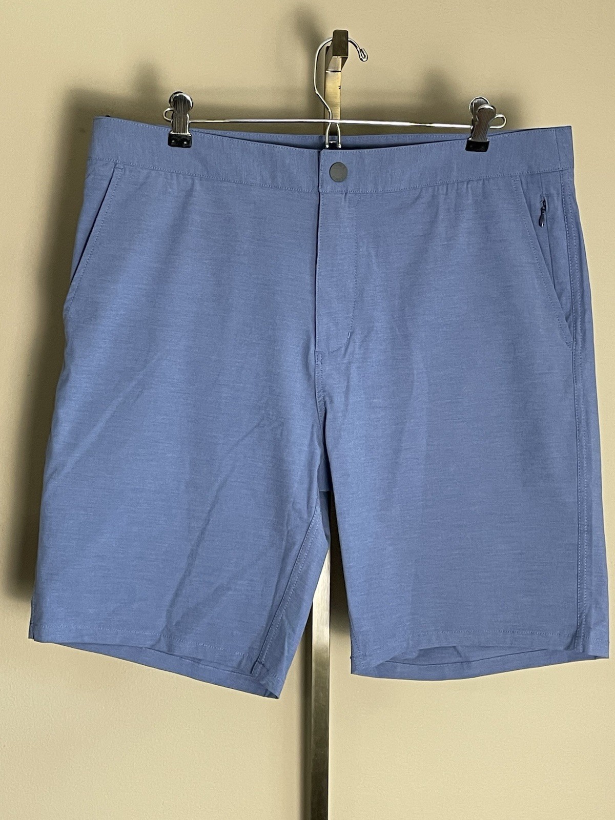 Johnnie-O Dawn 2 Dusk Shorts Mens 34 Laguna Blue Swim Stretch Boardshorts Golf
