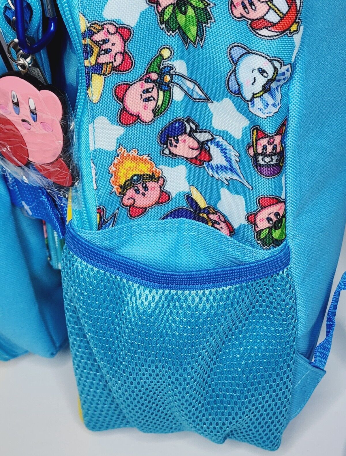 Nintendo Kirby 5-Piece Backpack Set Lunch Bag Supply Case Carabiner BRAND NEW