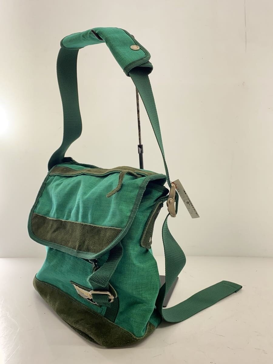 MSPC (master-piece) Shoulder Bag, Polyester, Green, Plain