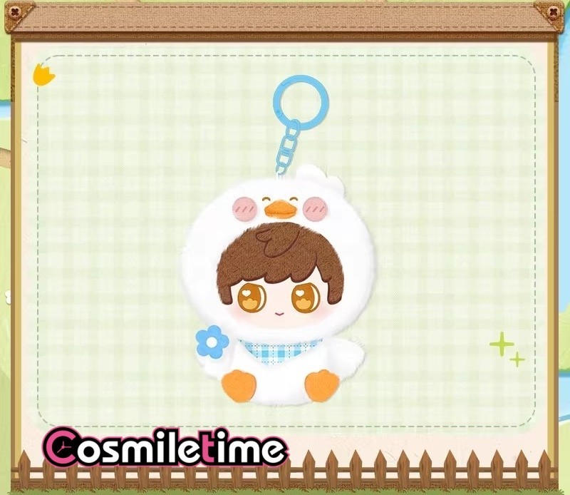 Mr Love Queen’s Choice Victor 10CM Plush Doll Keychain Pendant Toy Anime Game YZ